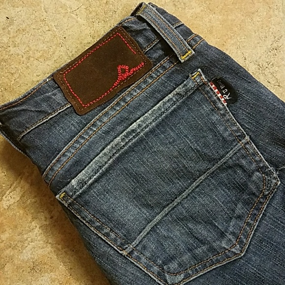 R U Blue Jeans Made in California Size 25 - Picture 2 of 5